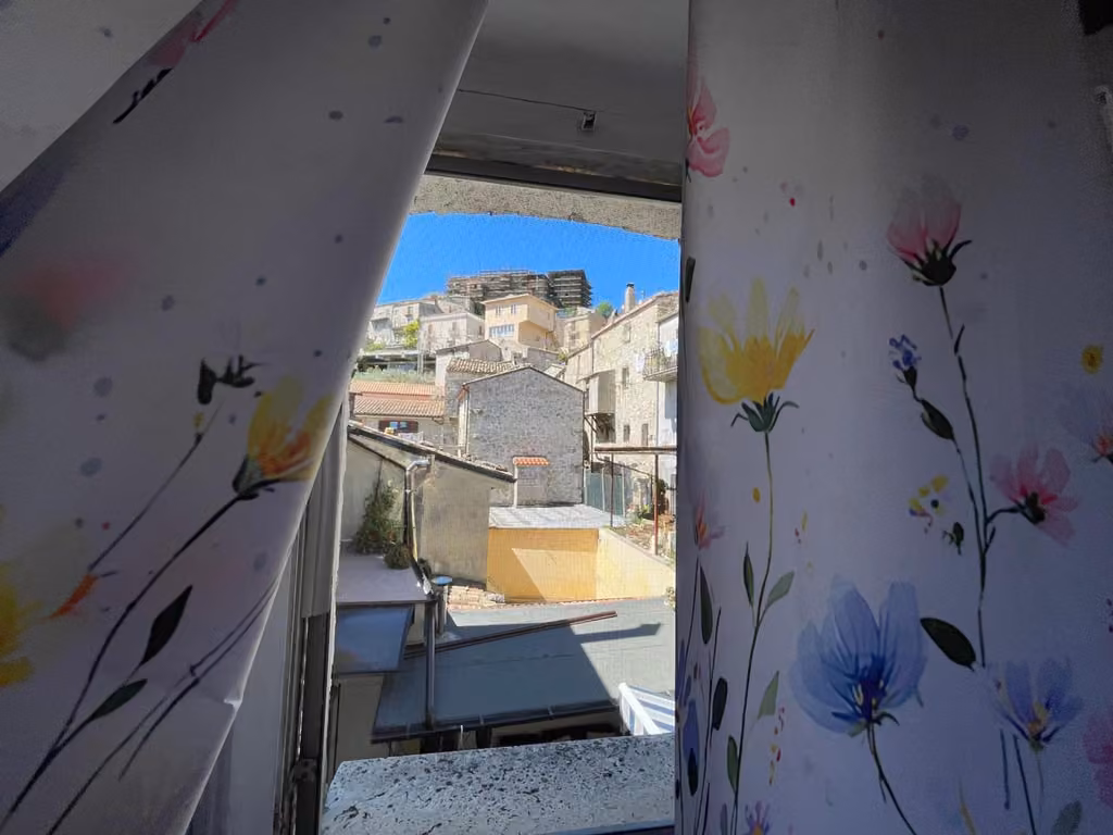 Terrazza con vista sulla campagna del B&B Abruzzo nel cuore