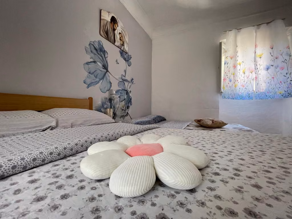Camera familiare con letti del B&B Abruzzo nel cuore a Pollutri